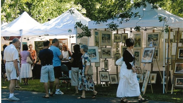 6e prestation du Symposium l’Art en fête, à la fin juillet